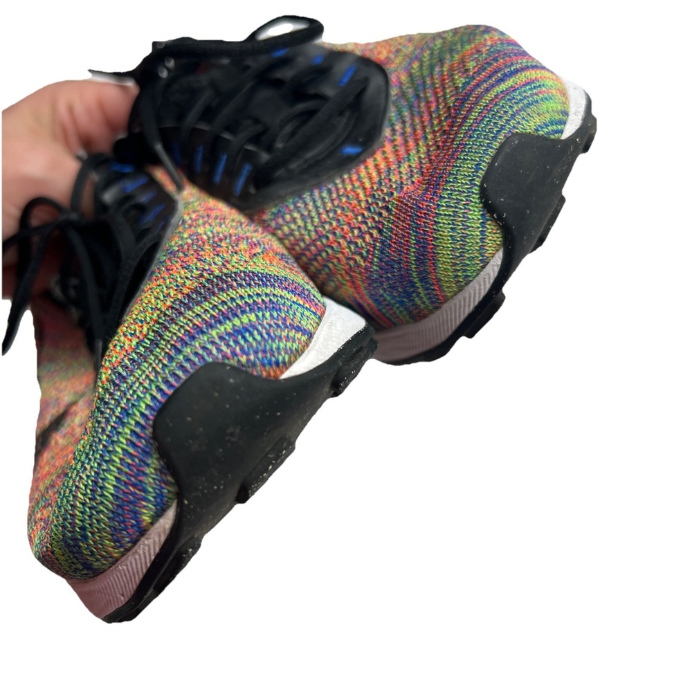 Nike Men's Size 8 Air Max Flyknit Racer Multicolor Shoes Sneakers Trainers - Picture 8 of 10